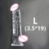 Neue Realistische Dildos Erotische Gelee Dildo Mit Super Starke Saugnapf Sex Spielzeug für Frau Männer Künstliche Penis G-spot Simulation - Image 9