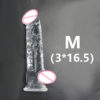 Neue Realistische Dildos Erotische Gelee Dildo Mit Super Starke Saugnapf Sex Spielzeug für Frau Männer Künstliche Penis G-spot Simulation - Image 8