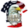 Mode Sommer Adler Und Flamme Phoenix Tier 3d Gedruckt T Shirt Für männer T Shirt O'neck Kurzarm Übergroßen t-shirt Top Heißer - Image 3