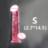 Neue Realistische Dildos Erotische Gelee Dildo Mit Super Starke Saugnapf Sex Spielzeug für Frau Männer Künstliche Penis G-spot Simulation - Image 6