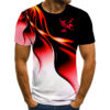 2022 adler 3D Druck männer T-shirt Atmungsaktiv Straße Harajuku Streetwear Kurzarm Männer Frauen Hip Hop Casual Übergroßen Tops - Image 3