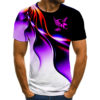 2022 adler 3D Druck männer T-shirt Atmungsaktiv Straße Harajuku Streetwear Kurzarm Männer Frauen Hip Hop Casual Übergroßen Tops - Image 4