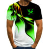 2022 adler 3D Druck männer T-shirt Atmungsaktiv Straße Harajuku Streetwear Kurzarm Männer Frauen Hip Hop Casual Übergroßen Tops - Image 5