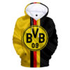 2023 BVB 3D Gedruckt Hoodie Rapper Männer und Frauen Hip Hop Sweatshirts Mode Straße Pullover Freizeit Mit Kapuze Tops Plus Größe - Image 3