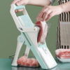 5 in 1 Gemüse Cutter Multifunktionale Slicer Hand Lebensmittel Chopper Obst Kartoffel Gurke Karotten Fleisch Slicer Shredder Sichere Scheibe - Image 3