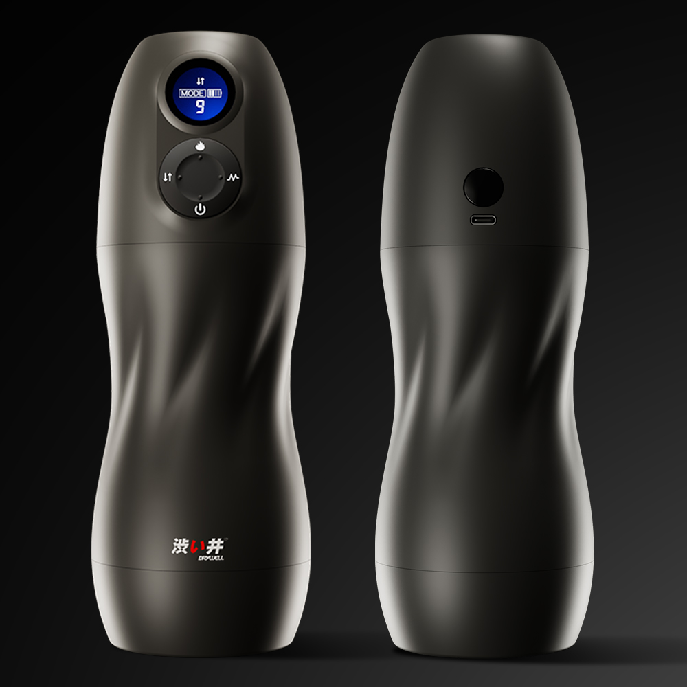 DRY WELL Intelligenter Sexroboter für Männer Vakuum-Oralsex-Saugen Automatischer männlicher Masturbator 9 Saugmodi & 9 Vibrationsmodi & 1 Boost-Modus Heizfunktion Echte Dame Stöhnen Erotikartikel für Männer - Image 6