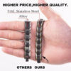 Frauen Kraft therapie Magnete Männer Gesundheit Energie 3 in 1 Armband Armreif für Arthritis verdreht gesund magnetisch браслеты на рукω - Image 5