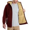 Herren Reiß verschluss Hoodie Sweatshirt Sherpa Hoodie Jacke Sweat Jacke lässig wesentliche Winterkleid ung Bekleidung Hoodies Sweatshirts - Image 4
