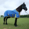 Atmungsaktive Pferde kleidung wasserdichte Pferde pflege Blatt verstellbarer Kragen Winter warme Reit uniform - Image 2