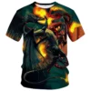 Chinesisches Drachen muster 3d Harajuku drucken Sommer Männer Kurzarm Rundhals ausschnitt Mode coole Straße Hip Hop übergroße lose Top neu - Image 2