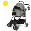 Haustier wagen Katze aus Wagen Licht Falt trennung kleine und mittlere große Hunde fläche große Outdoor-Spiel auto Tier bedarf - Image 5