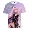 Hololive T-Shirts Vtuber Mori Calliope Anime sexy Mädchen 3d gedruckt Streetwear Männer Frauen übergroße T-Shirt Harajuku Kinder T-Shirts Tops - Image 3