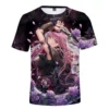 Hololive T-Shirts Vtuber Mori Calliope Anime sexy Mädchen 3d gedruckt Streetwear Männer Frauen übergroße T-Shirt Harajuku Kinder T-Shirts Tops - Image 4
