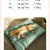 Hunde bett wasch bar Zwinger vier Jahreszeiten Haustier großes Sofa plus Cord dicke Tiefschlaf kissen Welpen matte für kleine bis große Hunde - Image 6