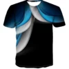 Mode herren t-shirts Mit Abstrakte Drei-dimensionale grafik t shirts Sommer Casual Atmungsaktiv t-shirts mit kurzen ärmeln Top - Image 2
