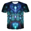 Mode herren t-shirts Mit Abstrakte Drei-dimensionale grafik t shirts Sommer Casual Atmungsaktiv t-shirts mit kurzen ärmeln Top - Image 3