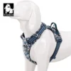 Truelovepet Hunde geschirr für große mittelgroße kleine mit Baumwoll-Aluminium legierung mit Blumenmuster verstellbare Weste - Image 4