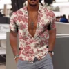 2023 Kokosnuss baum Hemden für Männer 3d gedruckt Männer Hawaii Hemd Strand 5xl Kurzarm Mode Tops T-Shirt Mann Bluse Camisa - Image 5