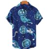 3D Printed Cat Hawaiian Shirt - Image 7