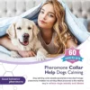 3/4 pc Hunde beruhigende Pheromon halsbänder Haustiere lindern Angst verstellbares bequemes Halsband für Welpen kätzchen großes Hunde zubehör - Image 2