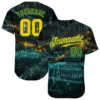 Baseball Jersey Hemd Kunden Name Muster Design Flamingo Authentische Baseball Shirt Baseball Jersey Hemd hip hop Tops - Image 3