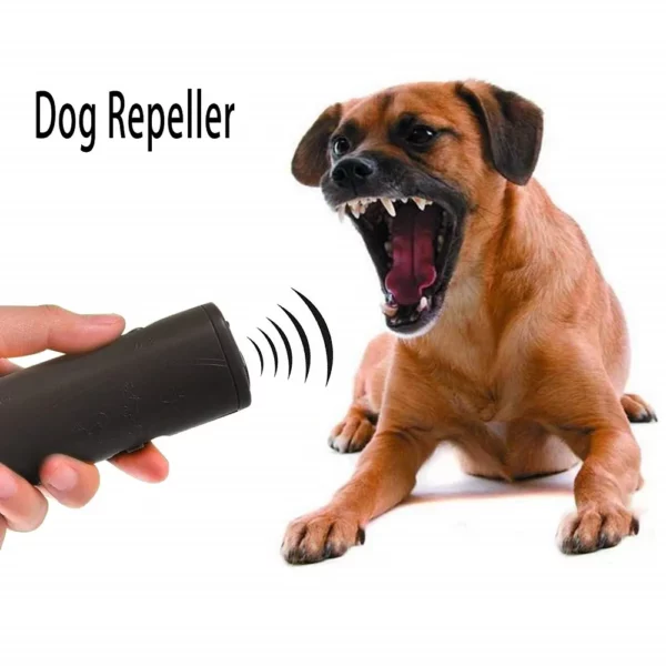 Hund Ultraschall Anti Bellen Gerät 3 in 1 Dog Training Anti-bellen Gerät mit Flash Licht Outdoor Haustiere Hunde abweisend Ausbildung