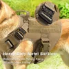 K9 taktische militärische Weste Haustier Deutscher Schäferhund Golden Retriever taktisches Training Hunde geschirr und Leine Set für alle Rassen Hunde - Image 3