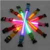 LED Glowing Hund Kragen Einstellbare Blinkende Rechargea Leucht Kragen Nacht Anti-Verloren Hund Licht HarnessFor Kleine Hund Pet Produkte - Image 6