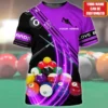 Sommer Mode Herren t shirt Billard Personalisierte 3D Gedruckt Unisex T-shirt Für Billard Spieler Harajuku Casual T-Shirt DW197 - Image 5