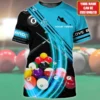 Sommer Mode Herren t shirt Billard Personalisierte 3D Gedruckt Unisex T-shirt Für Billard Spieler Harajuku Casual T-Shirt DW197 - Image 6