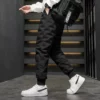 Thermo Daunen hose 90% weiße Ente Daunen gepolstert verdicken Winter warme Daunen hose Männer Jogger Sportswear Jogging hose Liebhaber - Image 3