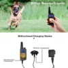 Trainings halsband Hund 800m Anti-Rinde Hunde halsband wasserdicht mit wiederauf lad baren Haustier Fernbedienung elektrisches Halsband für Hunde - Image 4