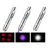 Laser Pointer Cat Toy, Red Dot LED Light Pointer Interactive Toys Indoor Cats Dogs, Long Range 5 Modes Lazer Projection Playpen For Kitten Outdoor Pet Chaser Tease Stick Training Exercise,USB Recharge - Image 3
