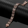 Reinem Kupfer Magnetische Armbänder für Arthritis Schmerzen Relief mit Starken Magneten Armband Verstellbare Magnet Therapie Armband - Image 3