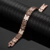Reinem Kupfer Magnetische Armbänder für Arthritis Schmerzen Relief mit Starken Magneten Armband Verstellbare Magnet Therapie Armband - Image 4
