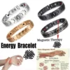 Therapie Arthritis Schmerzlinderung Gesundheitswesen Abnehmen Unisex Schmuck Männer Frauen Therapeutische Energie Heilung Magnetisches Armband Armreif - Image 2