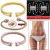 Therapie Arthritis Schmerzlinderung Gesundheitswesen Abnehmen Unisex Schmuck Männer Frauen Therapeutische Energie Heilung Magnetisches Armband Armreif - Image 4
