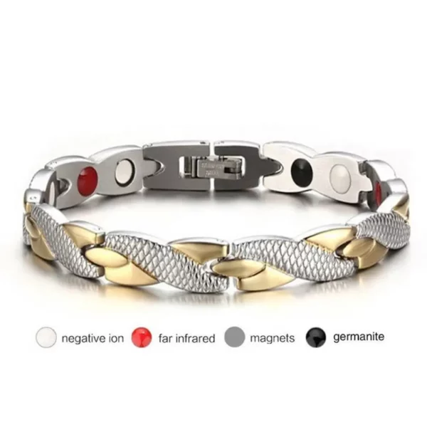 Drachen muster Magnetfeld therapie Armband für Frauen Kraft therapie Magnete Armbänder Armreifen für Frauen Männer
