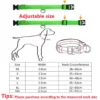 USB Aufladbare Leucht Kragen Einstellbare Led Glowing Hund Kragen für Große Kleine Hunde Katze Nachtlicht Kragen Pet Sicherheit Harnes - Image 6