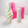 Klassische römische Säule Kerze Silikonform DIY aromatische Seife Kerze machen Harz Seifenform Geschenke Handwerk Home Decor Supplies - Image 2