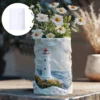 Bergrelief Sukkulente Blumentopf Harz Silikonform Bergstrom fließendes Wasser Aufbewahrungsbox Kerze Tasse Gipsformen - Image 3