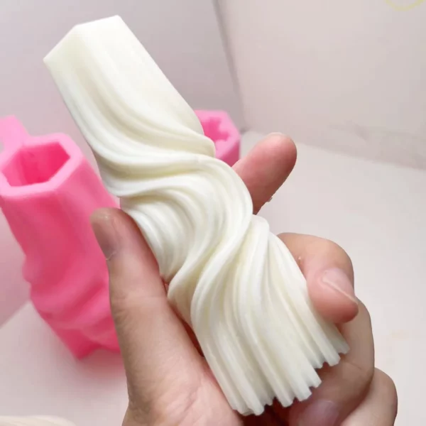 Klassische römische Säule Kerze Silikonform DIY aromatische Seife Kerze machen Harz Seifenform Geschenke Handwerk Home Decor Supplies