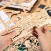 3D Wooden Puzzle Model Toys MC701 - Image 3