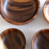Kitchen Natural Wooden Bowl Household Fruit Bowl Salad Bowl For Home Restaurant Food Container Wooden Utensils Note The Size Hot - Image 9