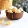 Kitchen Natural Wooden Bowl Household Fruit Bowl Salad Bowl For Home Restaurant Food Container Wooden Utensils Note The Size Hot - Image 4